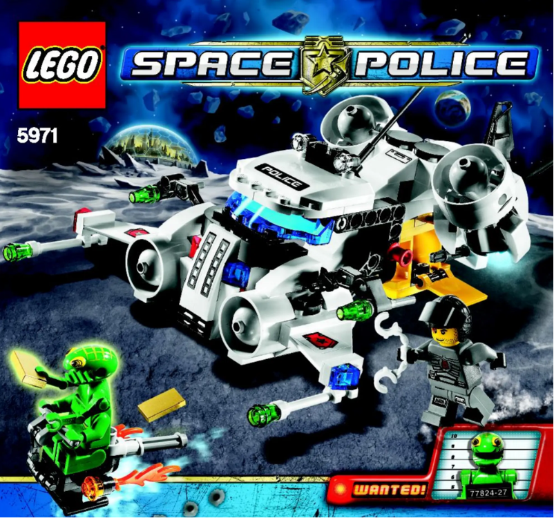 Page 1 de la notice Manuel utilisateur Lego Gold Heist