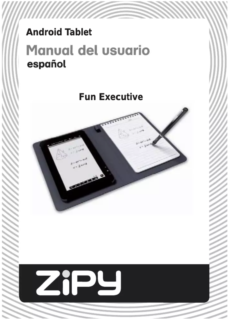 Página 1 del manual Manual de usuario Zipy Fun Executive