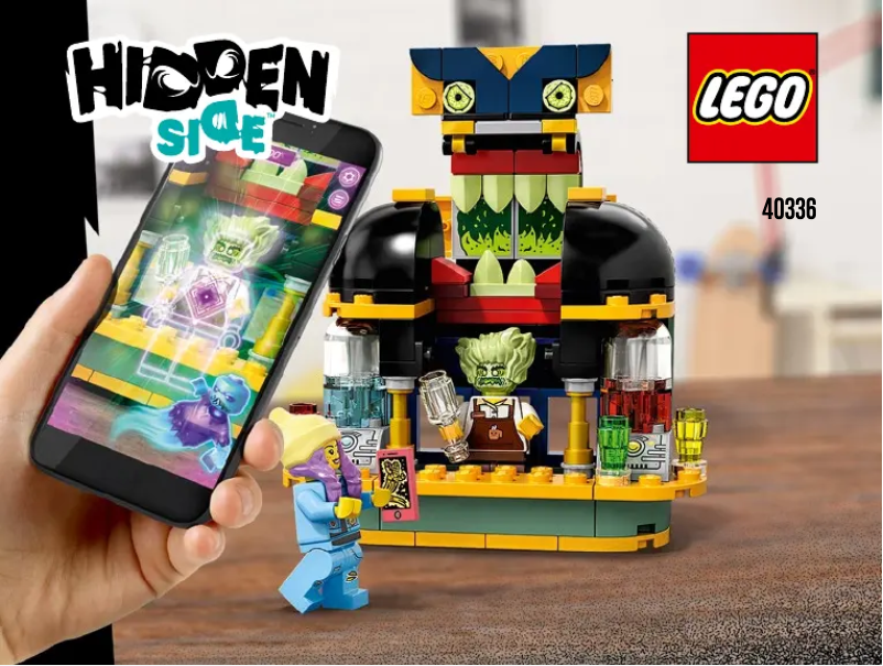 Image de la première page du manuel de l'appareil Hidden Side 40336