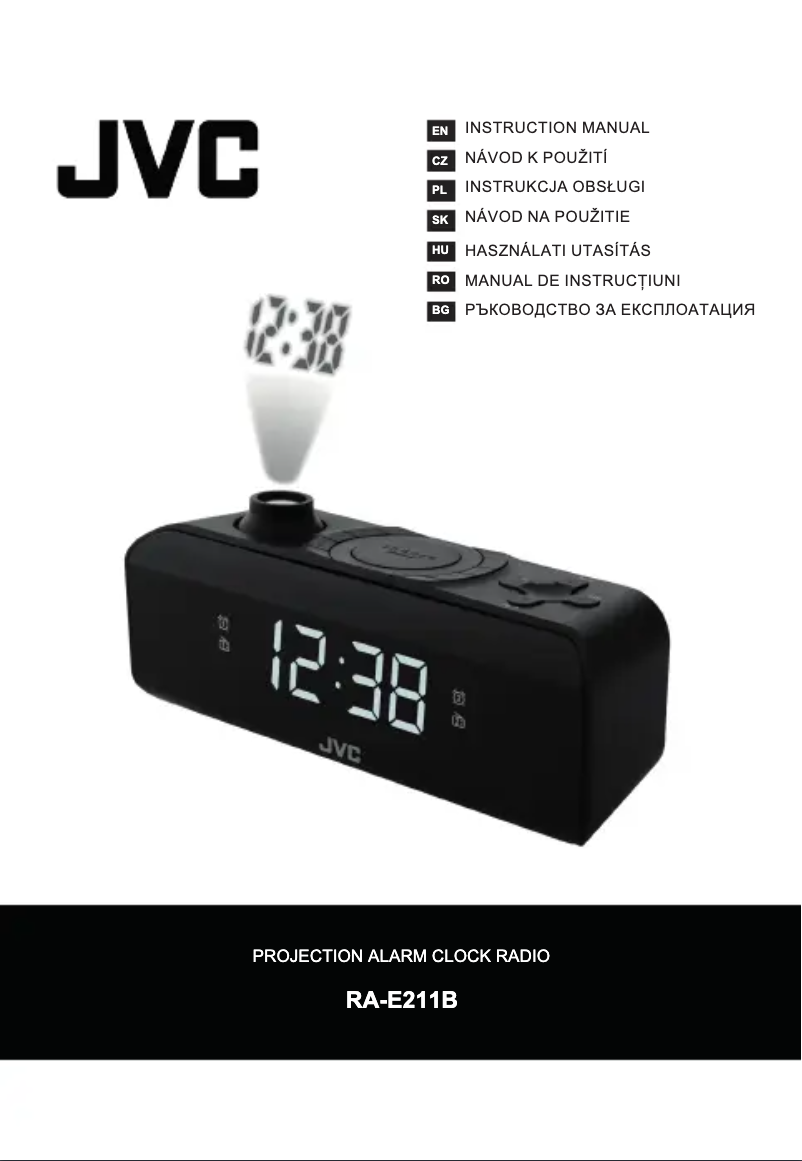 Page 1 de la notice Manuel utilisateur JVC RA-E211B