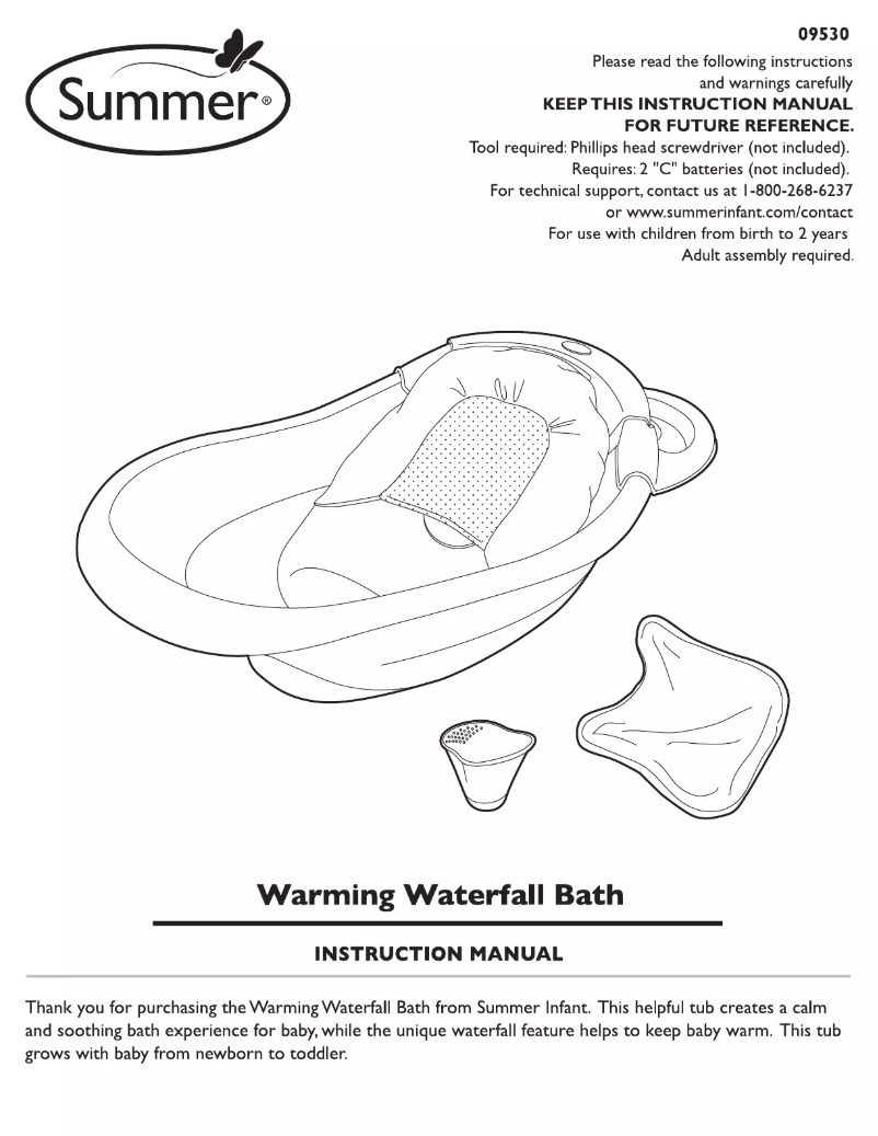 Page 1 de la notice Manuel utilisateur Summer Infant 09530