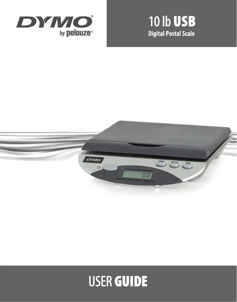 Page 1 de la notice Manuel utilisateur Dymo 10 lb USB