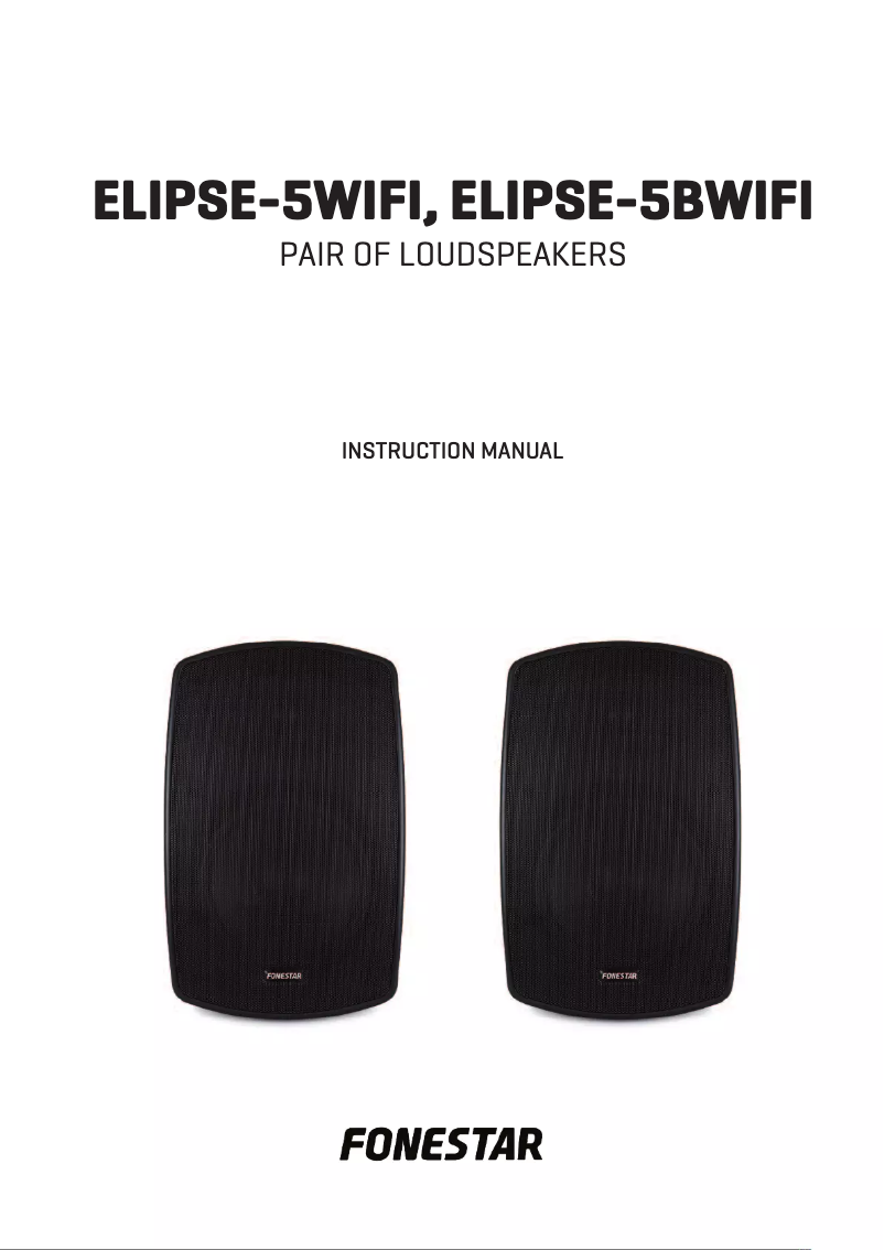 Page 1 de la notice Manuel utilisateur FoneStar ELIPSE-4B