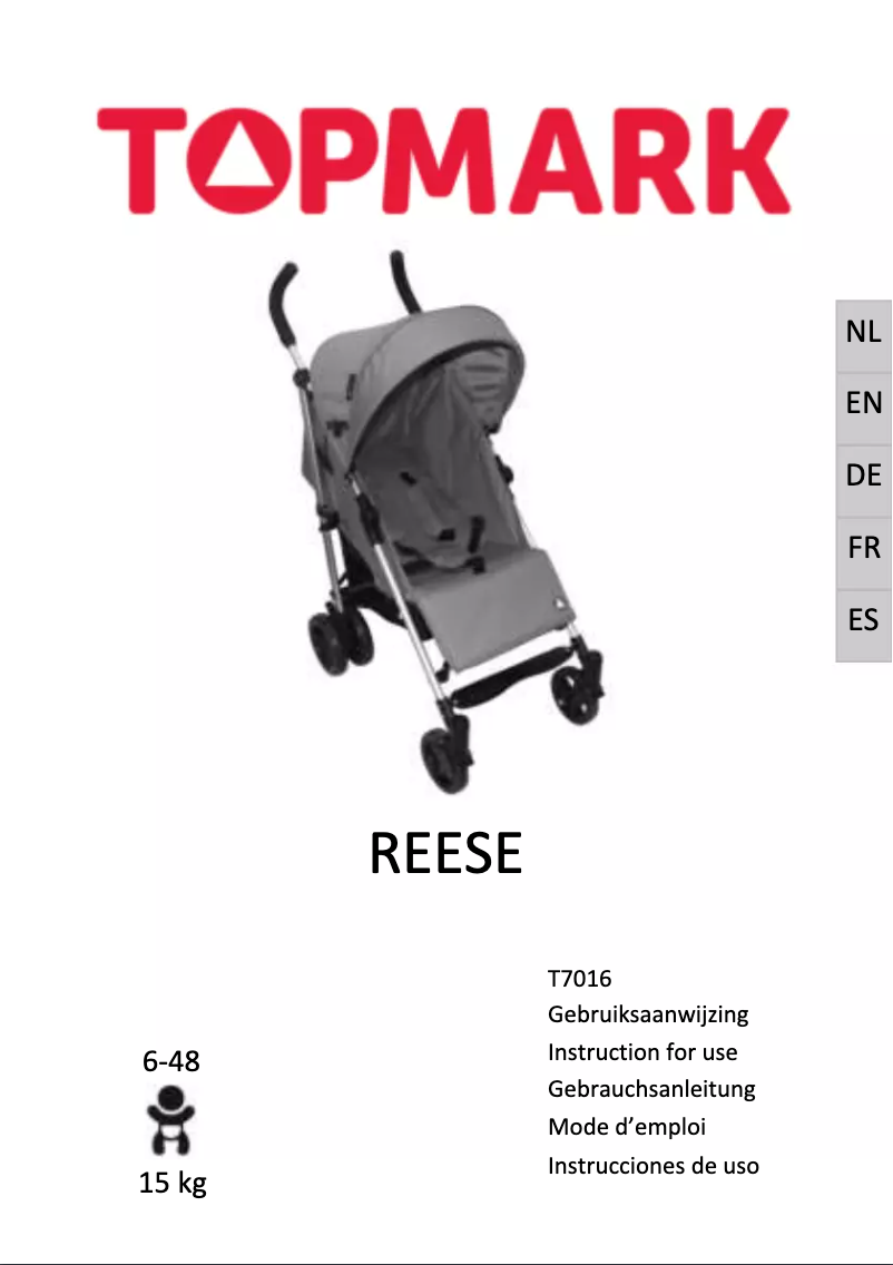 Page 1 de la notice Manuel utilisateur Topmark Reese