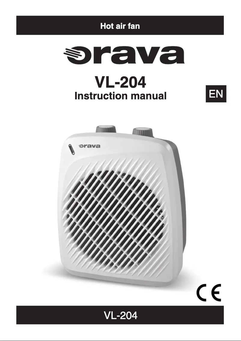 Image de la première page du manuel de l'appareil VL-204