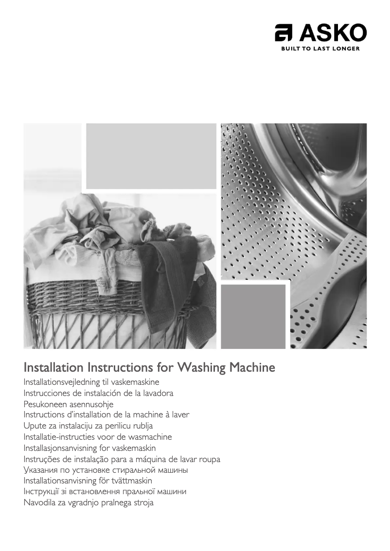 Image de la première page du manuel de l'appareil W6884L