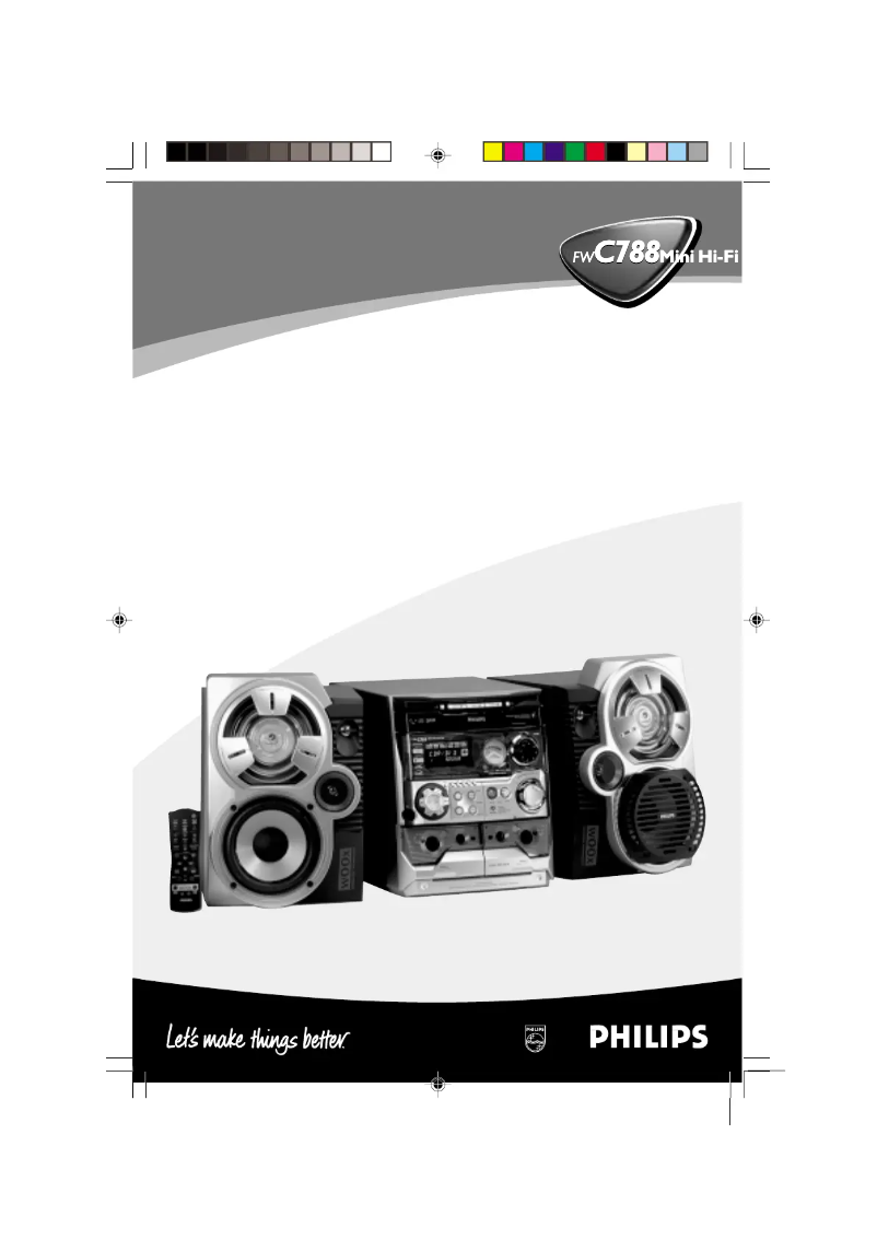 Image de la première page du manuel de l'appareil FW788P