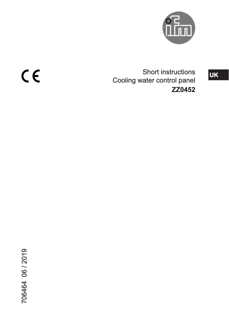 Image de la première page du manuel de l'appareil ZZ0452