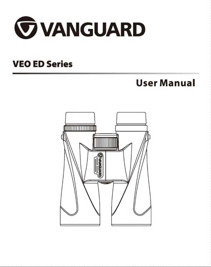 Page 1 of the manual User Manual Vanguard VEO ED