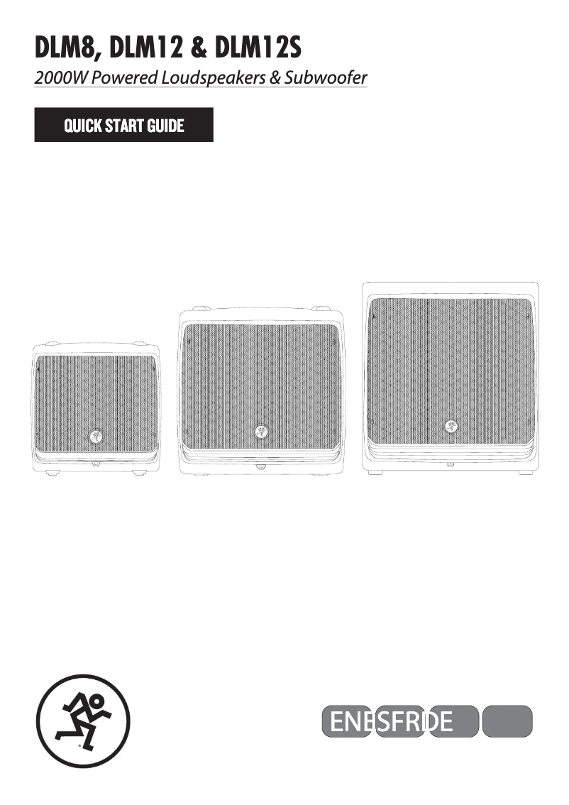 Page n°1 - Guide de démarrage rapide Mackie DLM12S