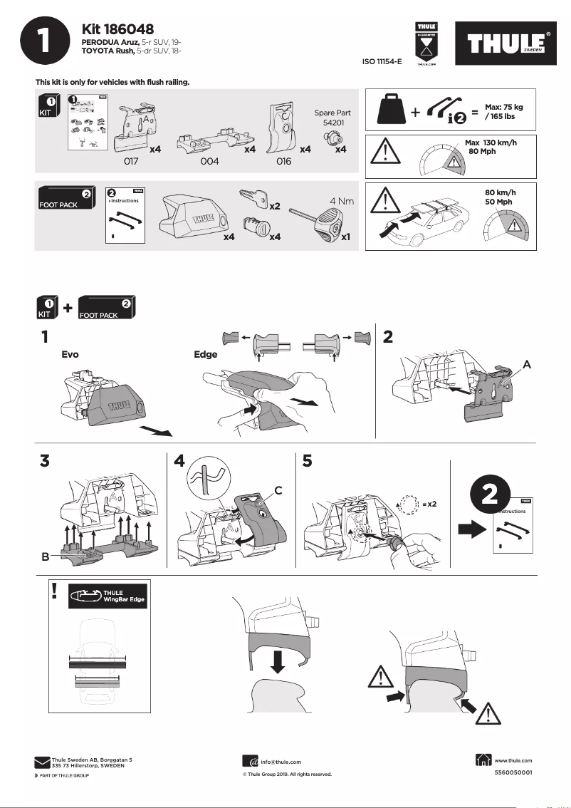 Image de la première page du manuel de l'appareil Kit 186048