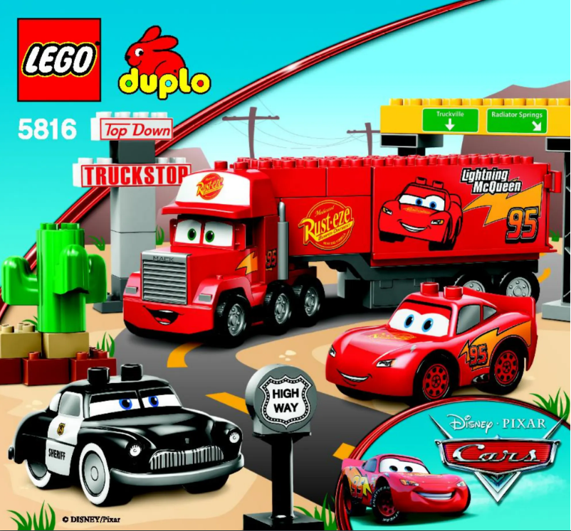 Page 1 de la notice Manuel utilisateur Lego Mack's Road Trip