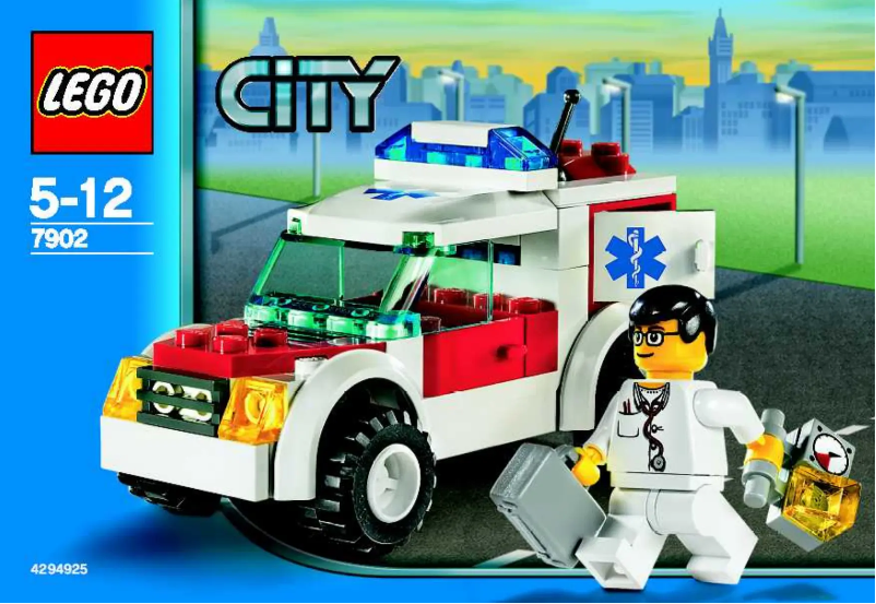 Página 1 del manual Manual de usuario Lego Doctors Car