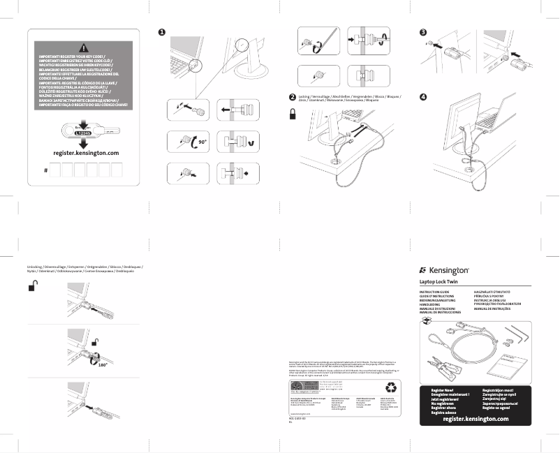 Página 1 del manual Manual de usuario Acco K64638WW