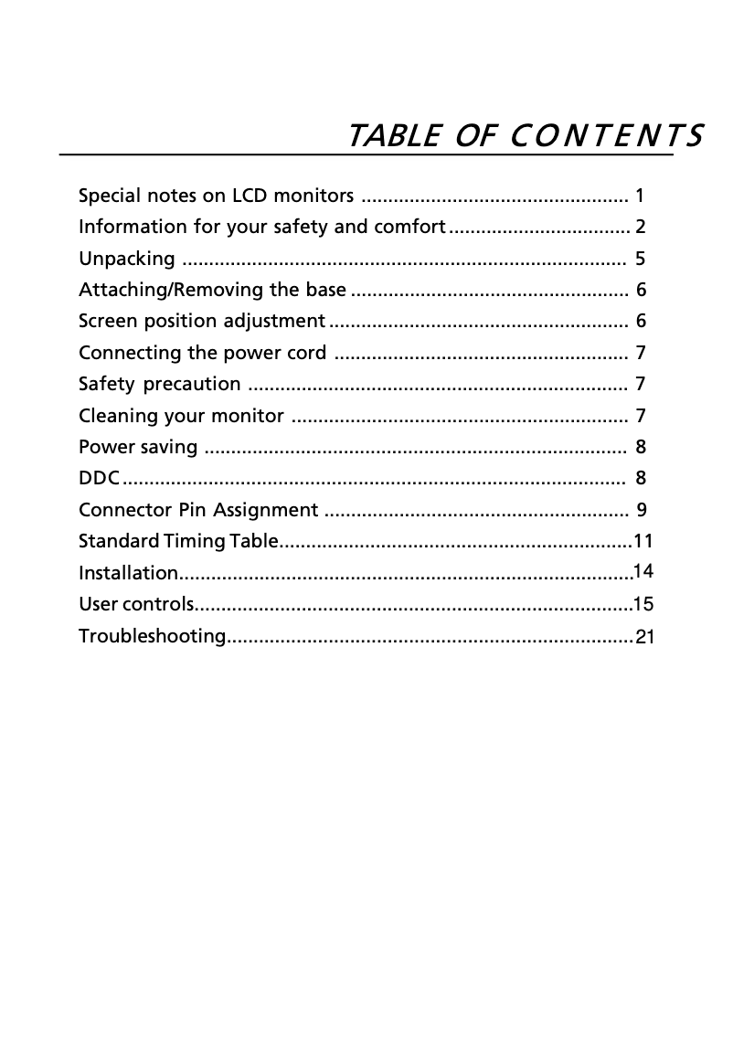 Página 1 del manual Manual de usuario Acer G236H