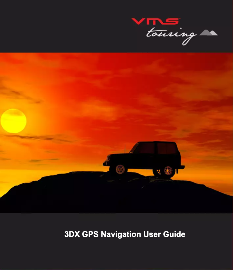 Page 1 de la notice Manuel utilisateur VMS Touring 3DX