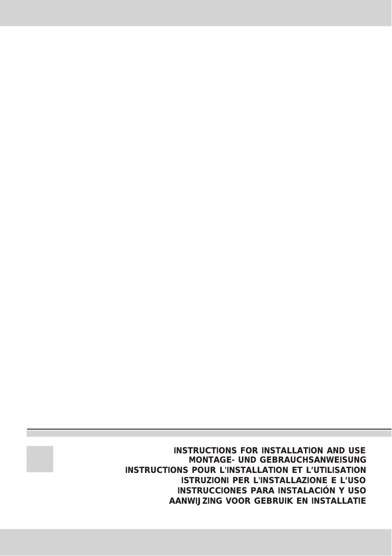 Page n°1 - Manuel utilisateur Candy CFT 161 FN