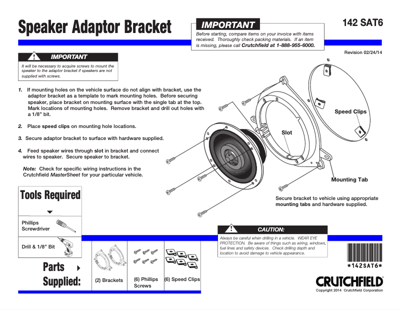 Image de la première page du manuel de l'appareil SAT6