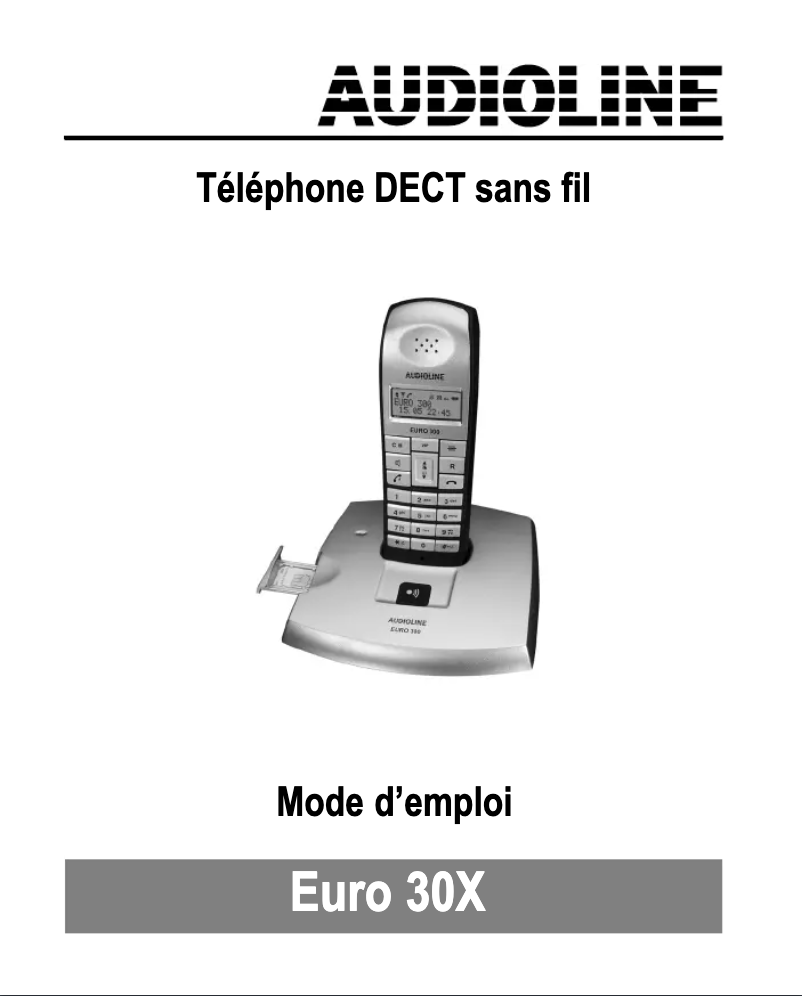 Imagen de la primera página del manual del dispositivo Euro 300S