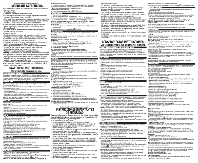 Page 1 de la notice Manuel utilisateur Black & Decker TR2300SD