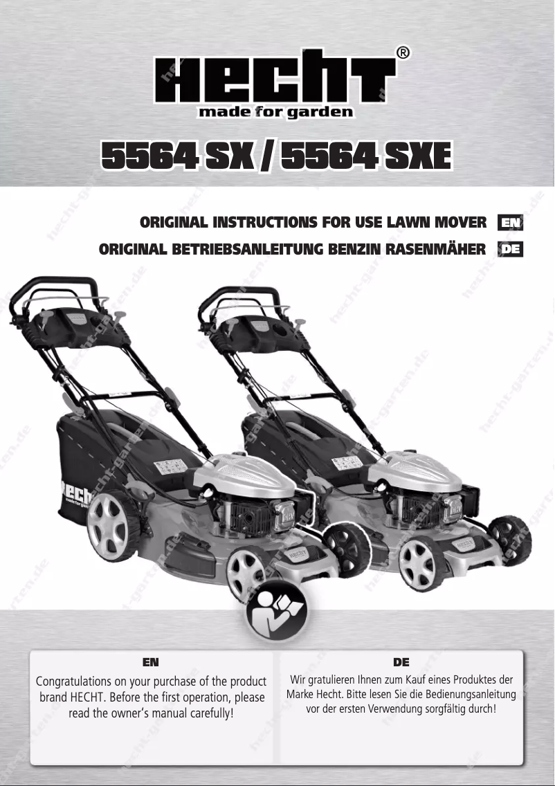 Page n°1 - Manuel utilisateur Hecht 5564 SXE