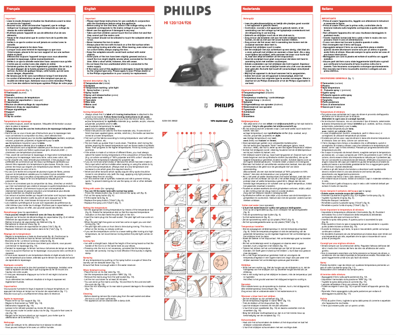 Image de la première page du manuel de l'appareil HI 126