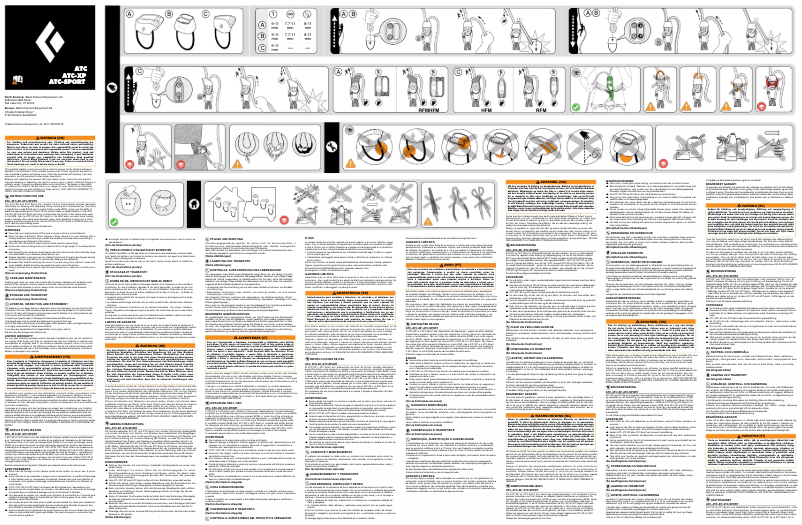 Image de la première page du manuel de l'appareil ATC-XP