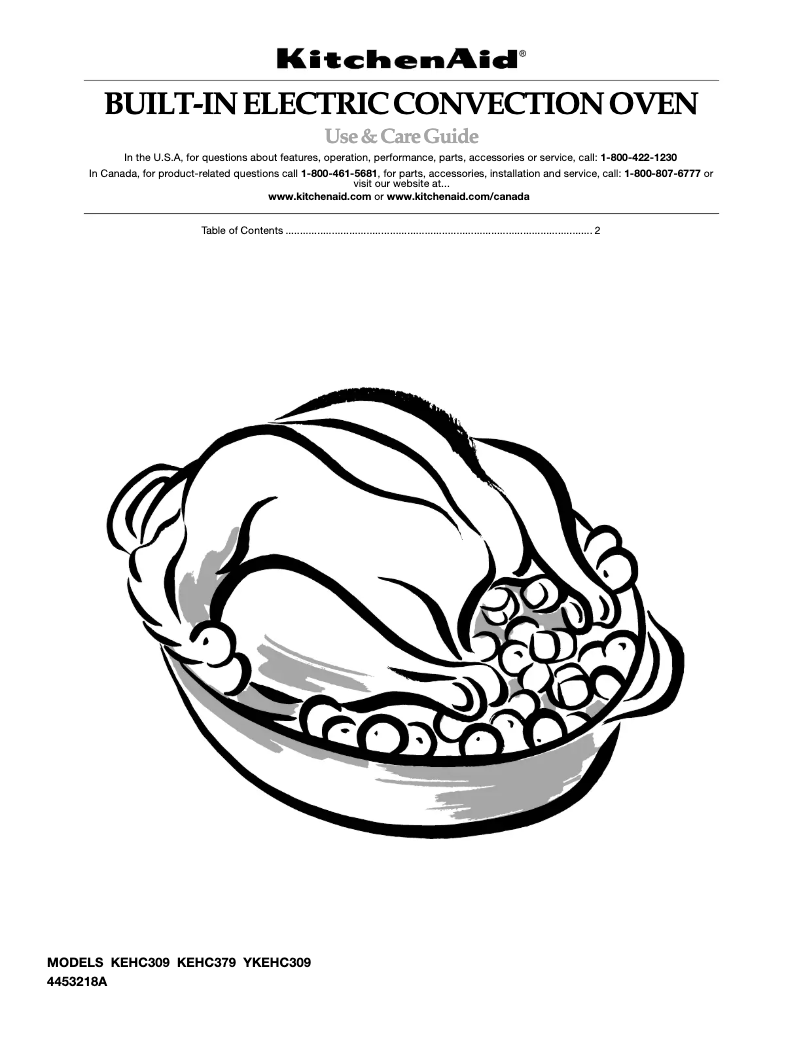 Image de la première page du manuel de l'appareil KEHC309JBL