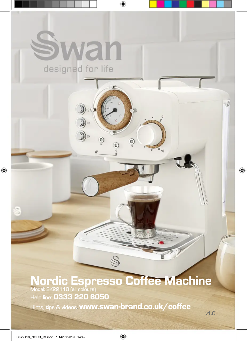 Image de la première page du manuel de l'appareil SK22110