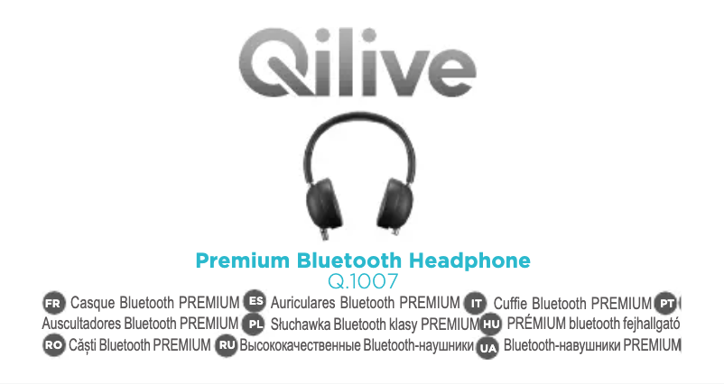 Page n°1 - Manuel utilisateur Qilive Q.1007