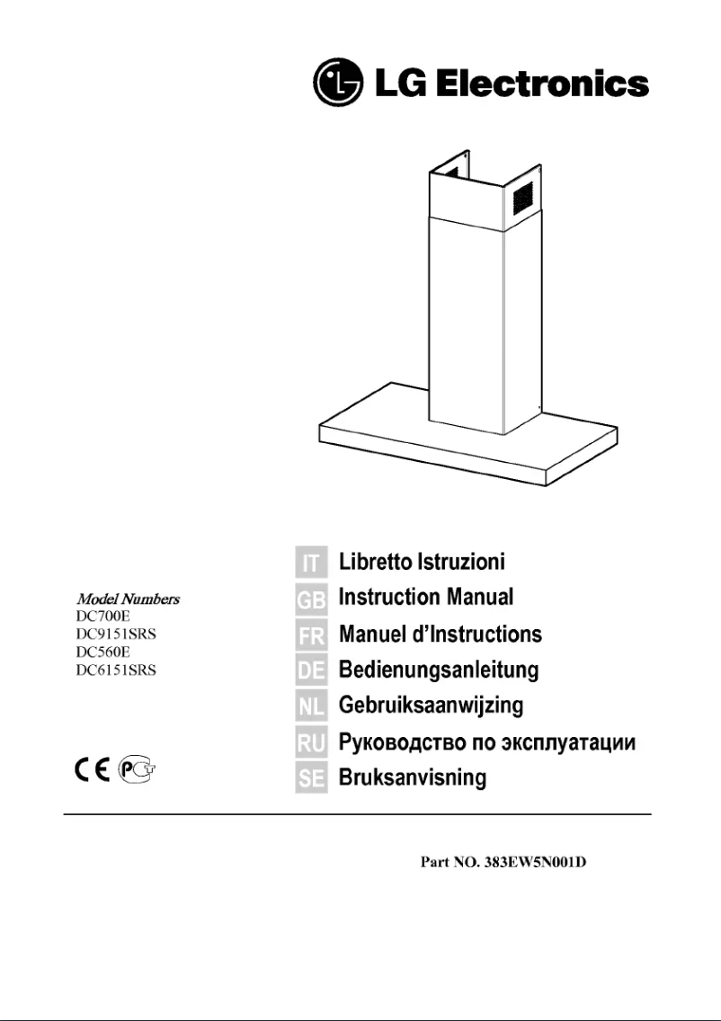 Image de la première page du manuel de l'appareil DC9152S