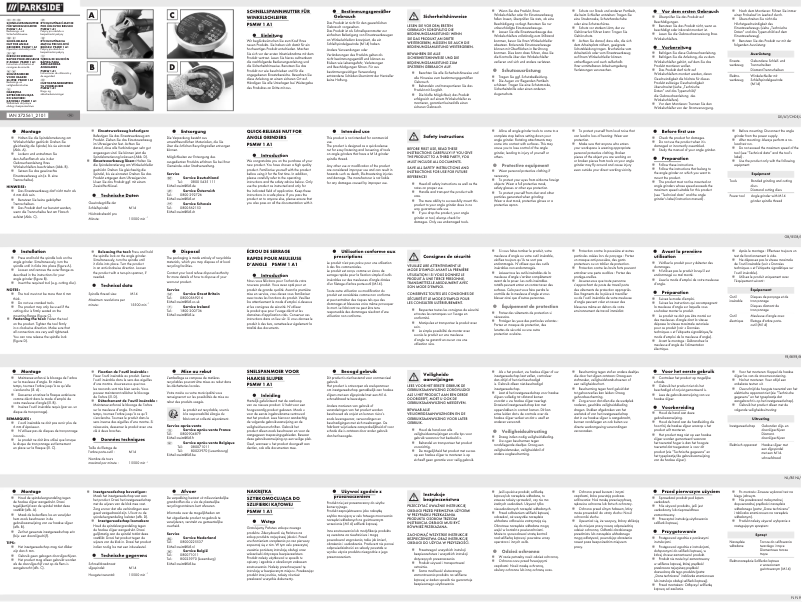 Image de la première page du manuel de l'appareil PSMW 1 A1