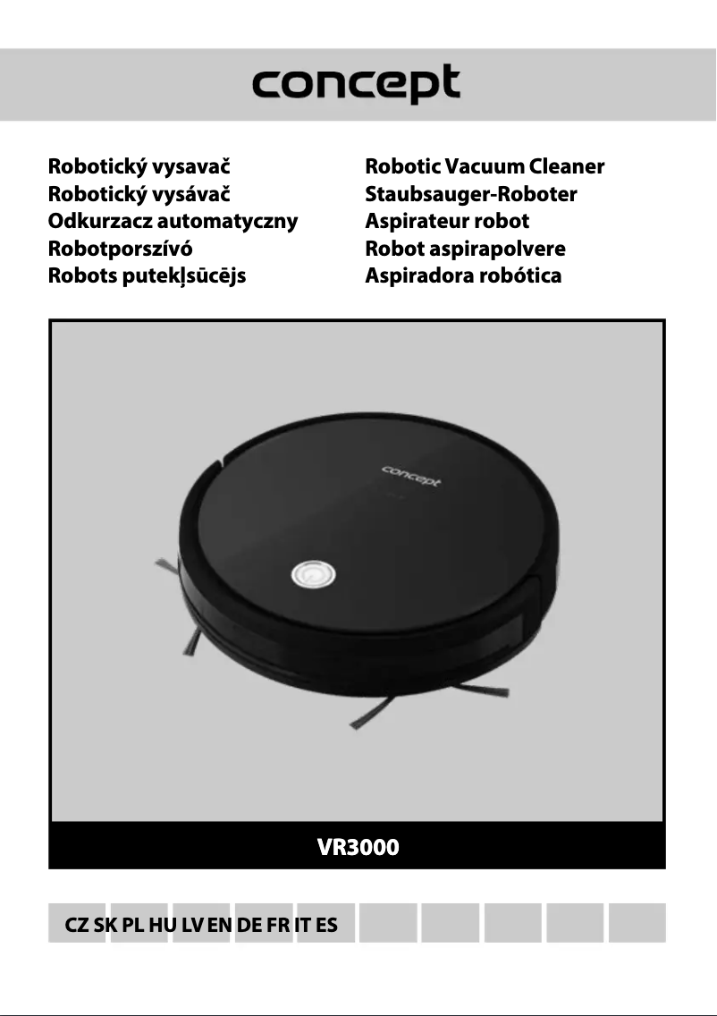 Page 1 de la notice Manuel utilisateur Concept Real Force VR3000