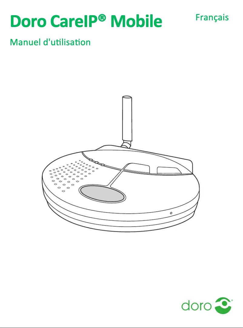 Image de la première page du manuel de l'appareil CareIP Mobile
