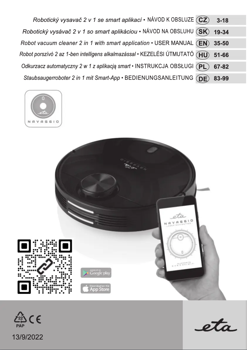 Image de la première page du manuel de l'appareil Navaggio 2228 90000