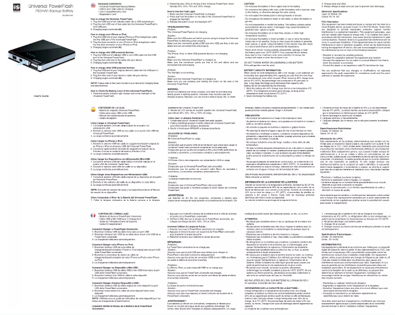 Page n°1 - Manuel utilisateur dreamGEAR Isound-2140