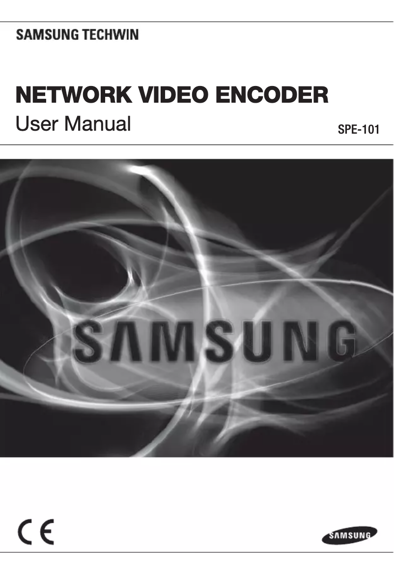 Page n°1 - Manuel utilisateur Hanwha SPE-101P