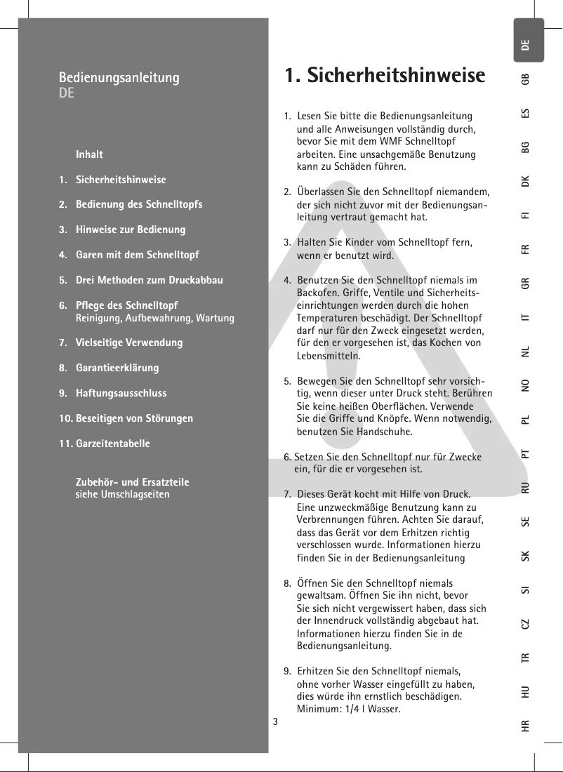 Image de la première page du manuel de l'appareil 60.9613.9510