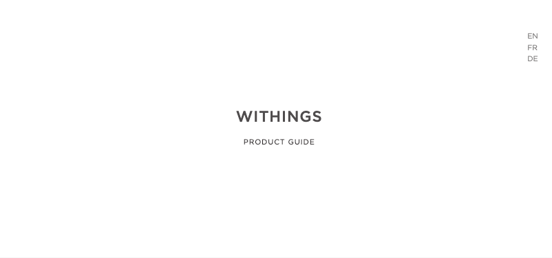 Page n°1 - Manuel utilisateur Withings ScanWatch Nova