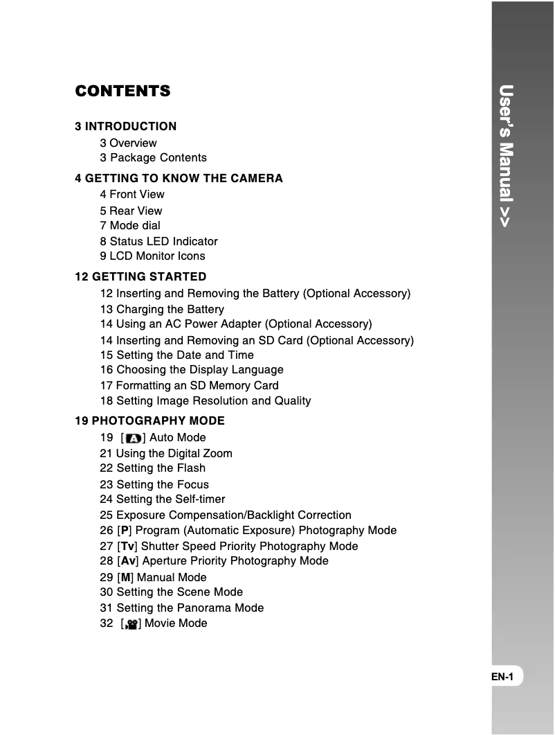 Page 1 de la notice Manuel utilisateur Acer CP 8531