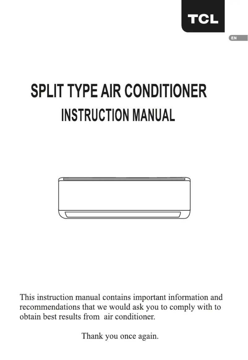 Image de la première page du manuel de l'appareil Gentle Cool S12P8S0