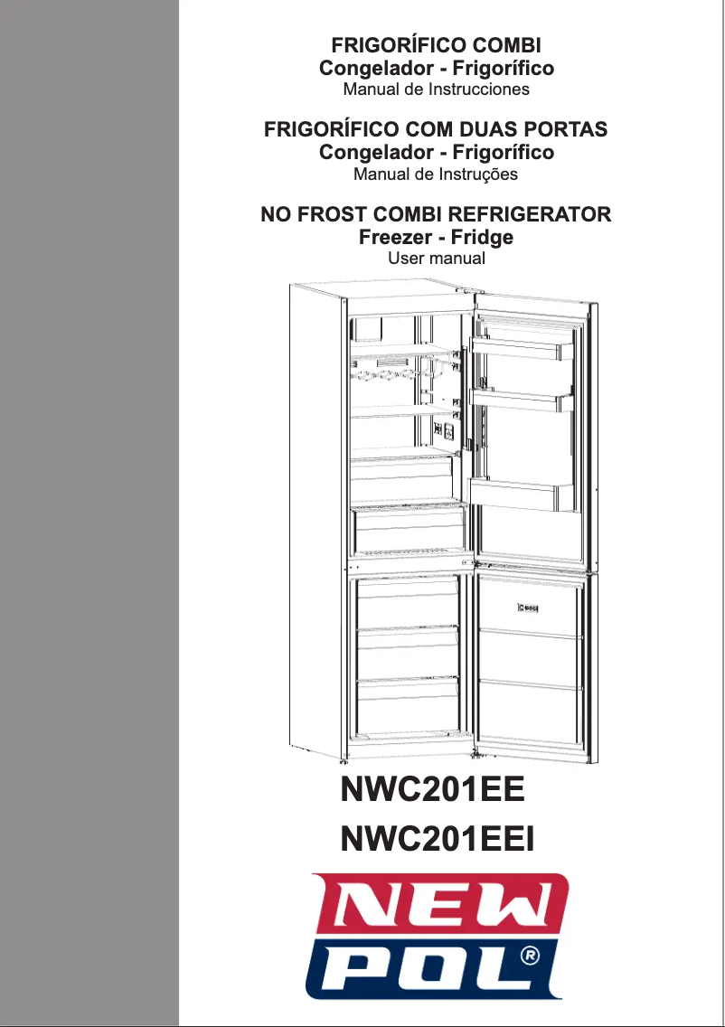 Page 1 de la notice Manuel utilisateur New Pol NWC201EEI