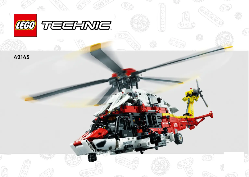 Page n°1 - Consignes visuelles Lego Technic 42145