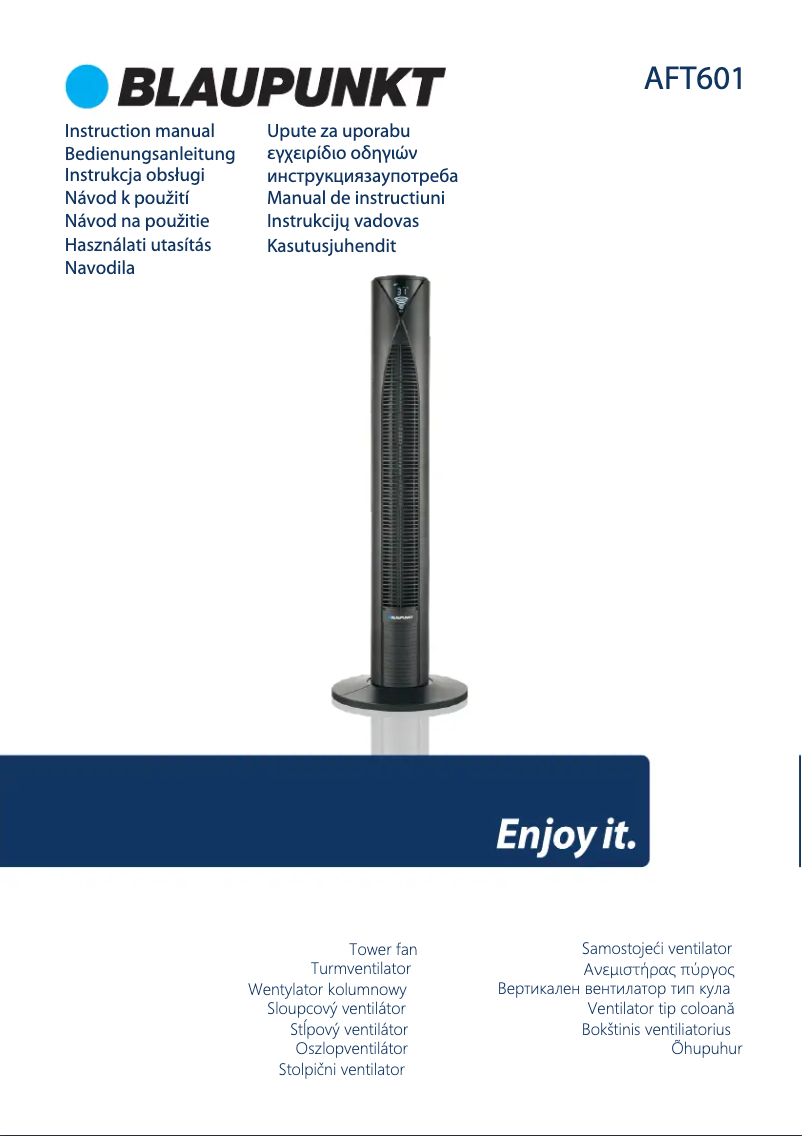 Page 1 de la notice Manuel utilisateur Blaupunkt AFT601