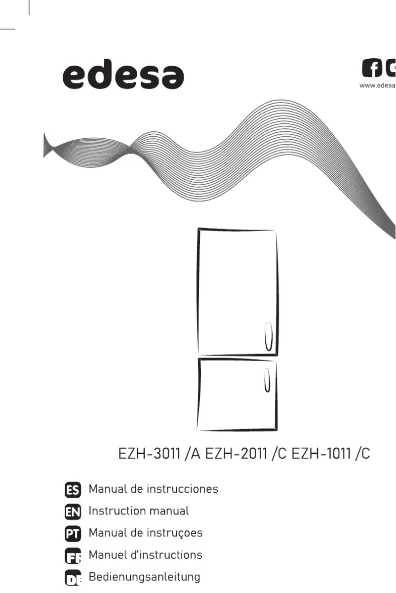 Page n°1 - Manuel utilisateur Edesa EZH-1011