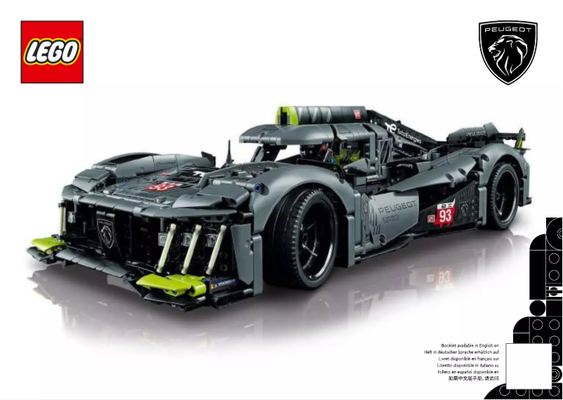 Page n°1 - Manuel utilisateur Lego Technic 42156