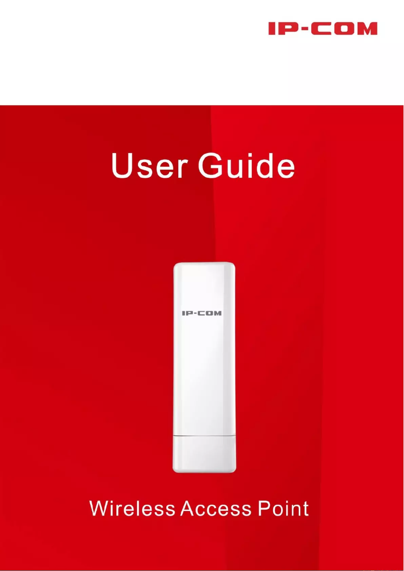 Page n°1 - Manuel utilisateur IP-COM AP515
