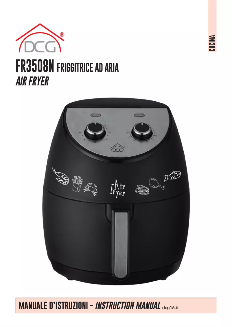 Imagen de la primera página del manual del dispositivo FR3508N