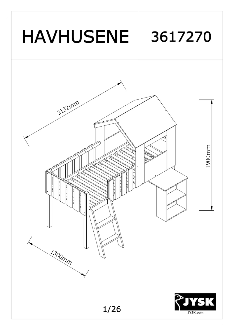 Image de la première page du manuel de l'appareil Havhusene