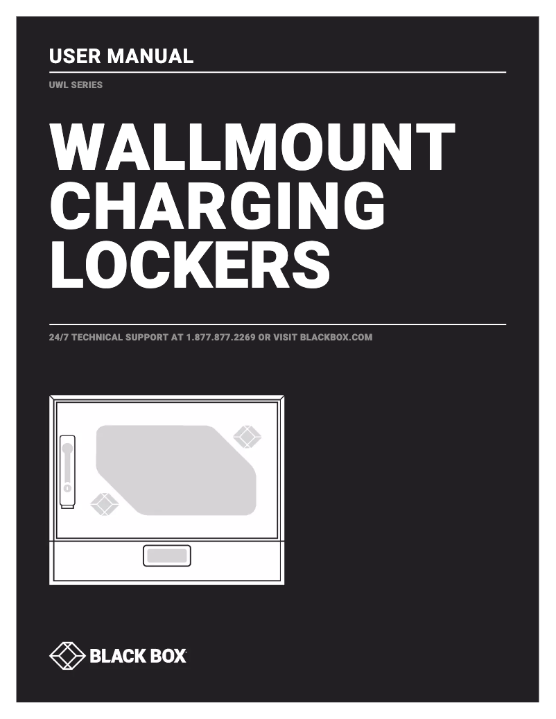 Page 1 de la notice Manuel utilisateur Black Box UWL-12KLD